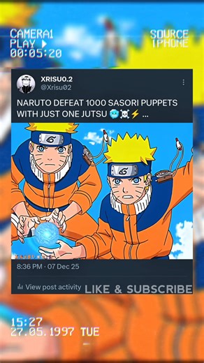 MULTI SHADOW CLONE JUTSU ☠️...