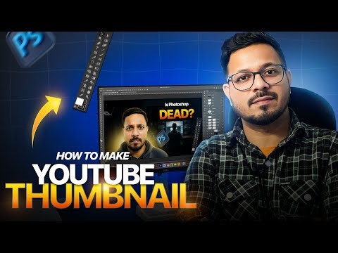 How to Make YouTube Thumbnail in Photoshop | Step-by-Step (Beginner to Pro)