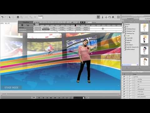 CrazyTalk Animator Tutorial - Montage Scene Animation