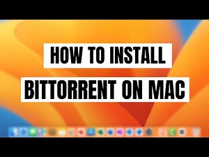 How To Install BitTorrent on Mac Os