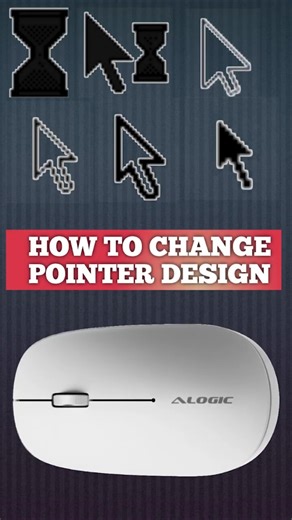 How to Change Mouse Pointer Design | Change The Design of Your Mouse Pointer ‪@PCMobileOfficial‬