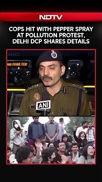 Delhi India Gate Protest | Delhi Air Pollution Protest Turns Chaotic, DCP's Chilling Revelation