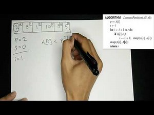 Lomuto Partitioning Explained - In Malay