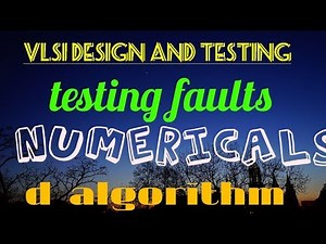 Fault testing (d algorithm)