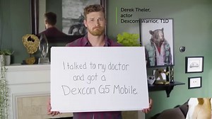 Derek Theler has faced many challenges as an actor with Type 1 diabetes. Learn how he stays in control of his diabetes with Dexcom's G5® Mobile Continuous Glucose Monitoring (CGM) System.* *Dexcom CGM-based treatment requires fingersticks for calibration, if patient is taking acetaminophen, or if symptoms/expectations do not match CGM readings, and if not performed, may result in hypoglycemia. http://www.dexcom.com/safety-information. | Dexcom