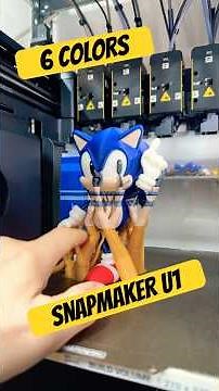 How to do a 6 color print on the SnapMaker U1