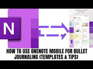 How to use Onenote Mobile for Bullet Journaling