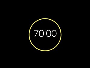 70 Minute Timer