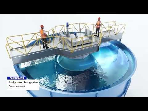 Clarifier and thickner