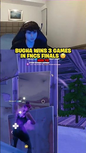Bugha WINS 3 games in FNCS Finals🏆
