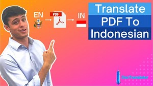 Translate English To Indonesian PDF For Free