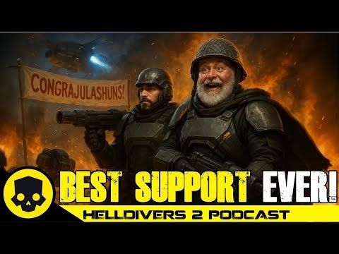 BEST COMMUNITY SUPPORT EVER!!! | Helldivers 2 Podcast
