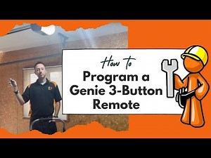 Genie 3 Button Remote Programming