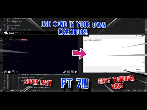 How to make a ROBLOX EXECUTOR using XENO API!! | Working 2025 | PT.7