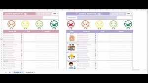 Student Behavior Tracker - Student Behavior Chart - Student Tracker - Student Data Tracker - Classroom Behavior Chart - Behavior Management - Etsy