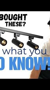 Track Lighting installation trick you must know!
