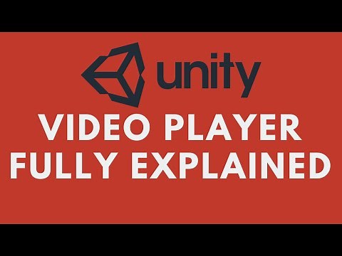 Unity 3D Video Player - Fully Explained How To Use Videos In Unity