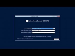 Windows Server 2012 R2 Installation