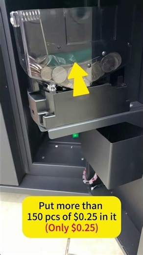 How to refill the coin change box for keypad vending machine(ICT EMH) #manovix #vendingmachine