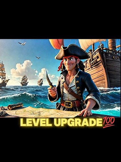 LAST Pirate Reaches Level 2! #last #shorts #last pirate Level 7