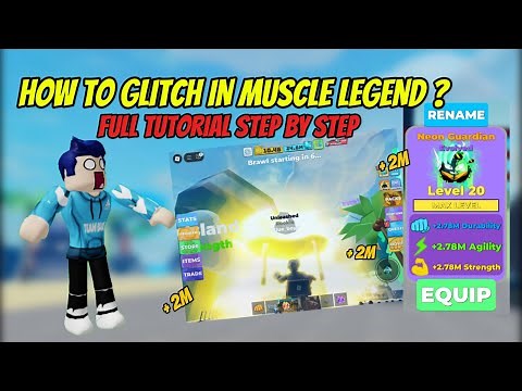 How To Glitch In Muscle Legend ? | 2025 | Tutorial