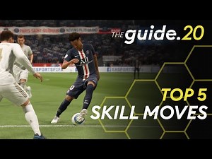 THE BEST SKILL MOVES IN FIFA 20 | TOP5 Basic Skill Moves Tutorial | Ball Roll, Step Overs, Fake Shot