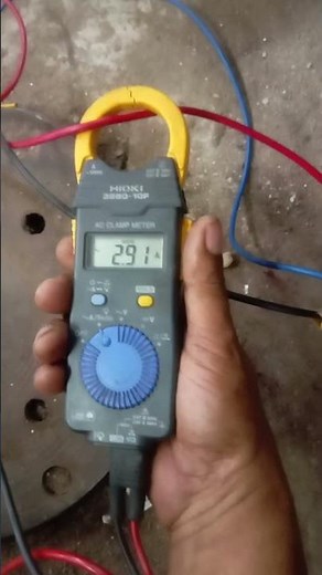 "How to Check Current of 3 Phase Motor 🔌⚡ | Ampere Measurement Tutorial"