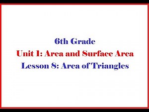 6 1 8 Grade 6 Unit 1 Lesson 8 - Open Up Resources