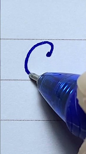 How to write in cursive Capital letter C | Cursive Writing A to Z |Cursive handwriting practice ABCD