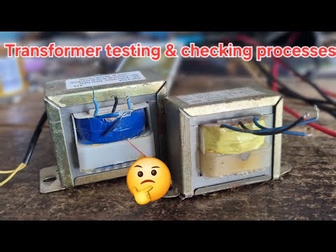 Transformer checking processes👍 how to check transformer good or bad🤔