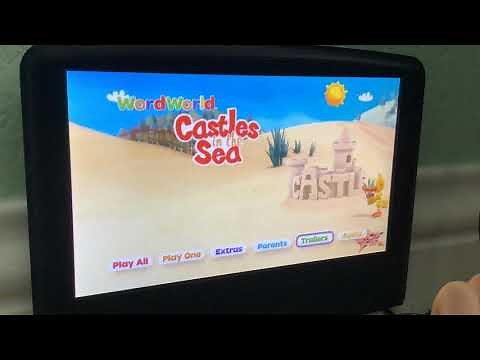 WordWorld Castles in the Sea DVD Menu Walkthrough