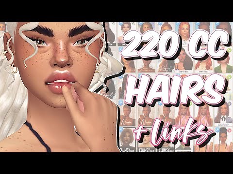 FEMALE HAIR COLLECTION (PART 1) 🌺 | sims 4 maxis match cc + links