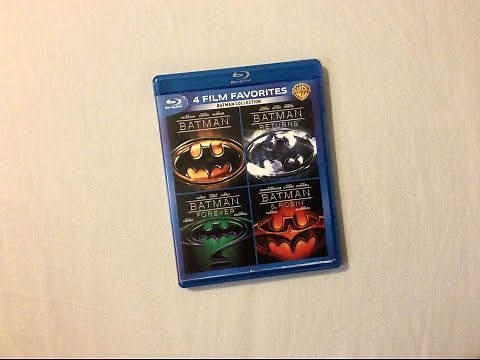 Batman: Complete Collection (1989-1997) - Blu Ray Review and Unboxing