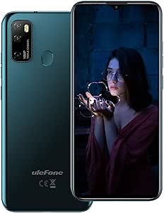 Ulefone Unlocked Smartphones Note 9P Android 10 Unlocked Cell Phone Octa-core 4GB + 64GB ROM, 16MP Triple Rear Camera + 8MP Front Camera, 6.52" HD+ Screen 4500mAh Battery Dual SIM 4G Unlocked Phones