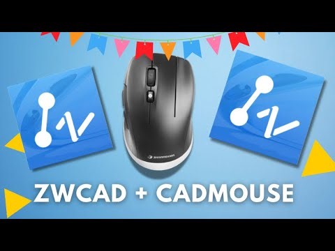 I'm giving away ZWCAD licenses + a CADMouse Pro 🎉