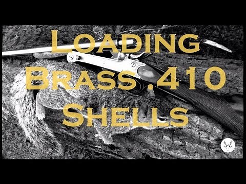 Reloading Brass .410 Shotshells