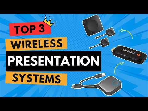 Top 3 Wireless Presentation Systems 💡 Best Picks for Offices & Classrooms