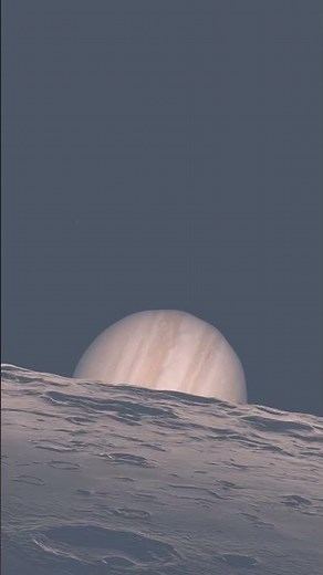 Zoomed-In View of the Moon and Jupiter | Real 4K Footage of Night Sky Wonders