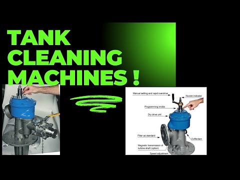 Fixed Tank Cleaning Machine / #scanjet #chemicaltankers #tankers #marineknowledge