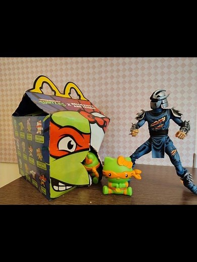 So Much Mikey (Hello Kitty Ninja Turtles McDonald's Stop Motion)