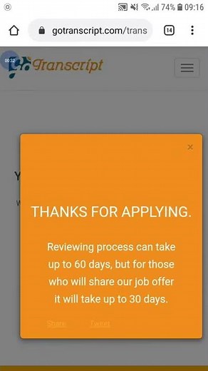 How to pass gotranscript.com test part 1 and Audio Test | gotranscript May 9 2020 UPDATED ( PASSED )