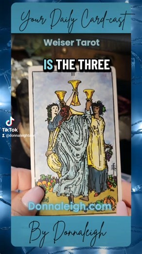 Celebrating like-minded friends. Today's Card-cast is with the Weiser #Tarot