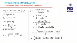 Method of variation of parameters