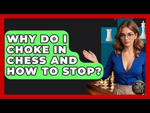 Why Do I Choke In Chess And How To Stop? - The Chess Codex