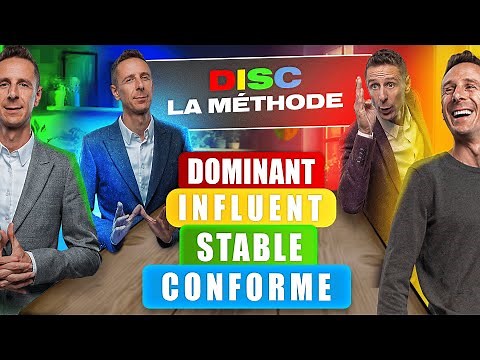 👉 Méthode DISC en 10 Minutes ⏱️ 🟥 Dominant, 🟨 Influent, 🟩 Stable, 🟦Conforme