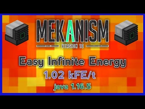 Easy Infinite Power Generation | Mekanism