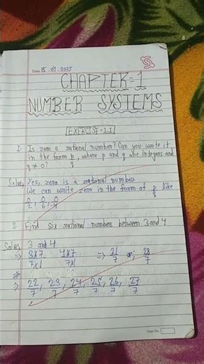 Maths Class 9 Chapter 1 Exercise 1.1 #ncert