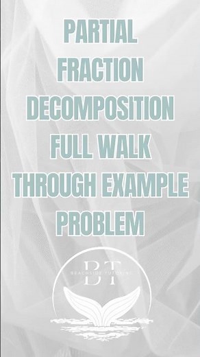 How to Split Rational Expressions | Partial Fractions in One Minute