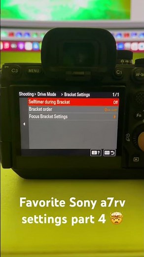 How to set your Sony A7Riv to Photo Bracketing for stunning Real Estate Photography #a7riv #sony
