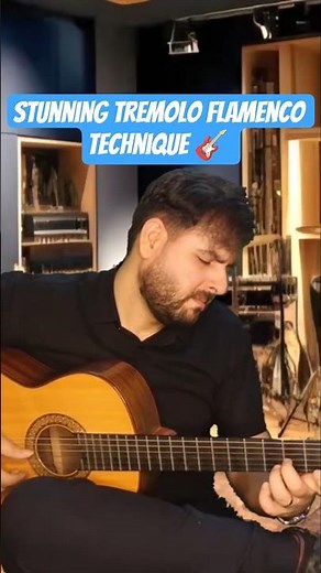 Stunning Tremolo Flamenco Guitar Technique